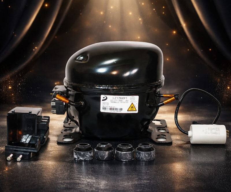 Compresor Nevera 1/4 HP Donper Original - Motor para Refrigeración R600a 110V (Ecológico)