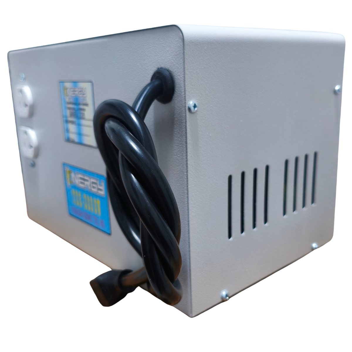 Estabilizador Elevador de Voltaje Tenergy 3000W - Protector Profesional para Neveras, Lavadoras y Hogar (Modelo TER-3000W) - Imagen 5