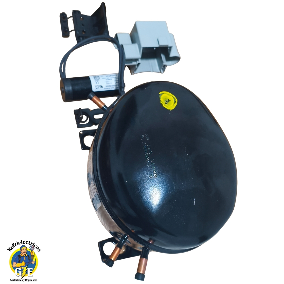 Compresor Nevera 1/3 HP Embraco Original - Motor de Refrigeración R134a 110V (Modelo FFI12HBX) - Imagen 5