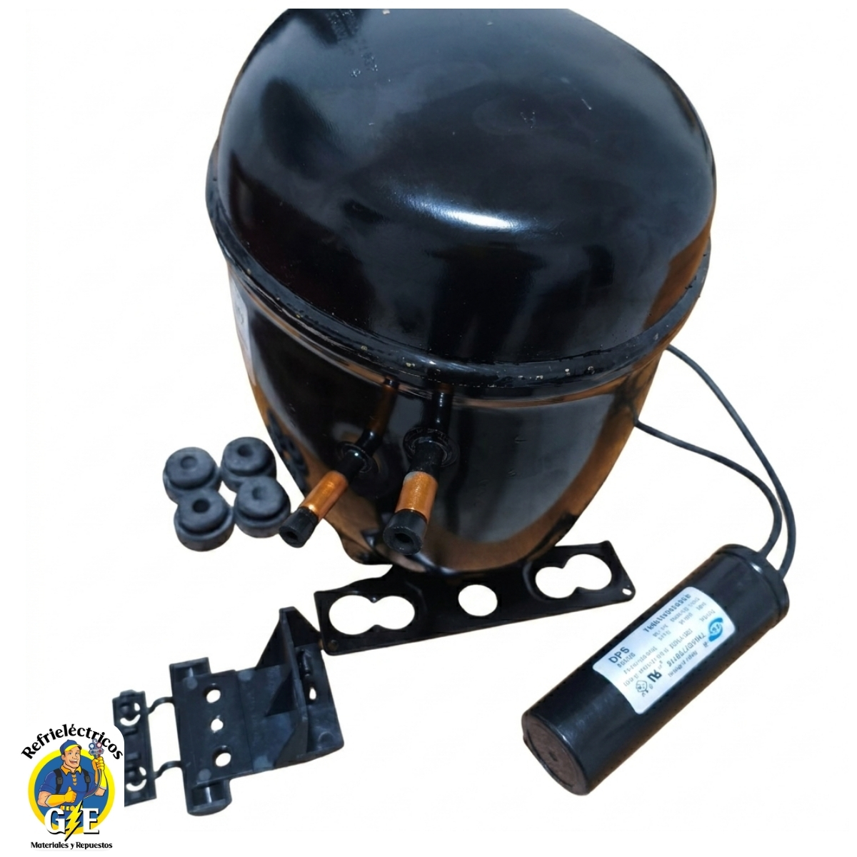 Compresor Nevera 1/2 HP Embraco Original - Motor de Refrigeración R134a 110V (Modelo FFU160HAX) - Imagen 5