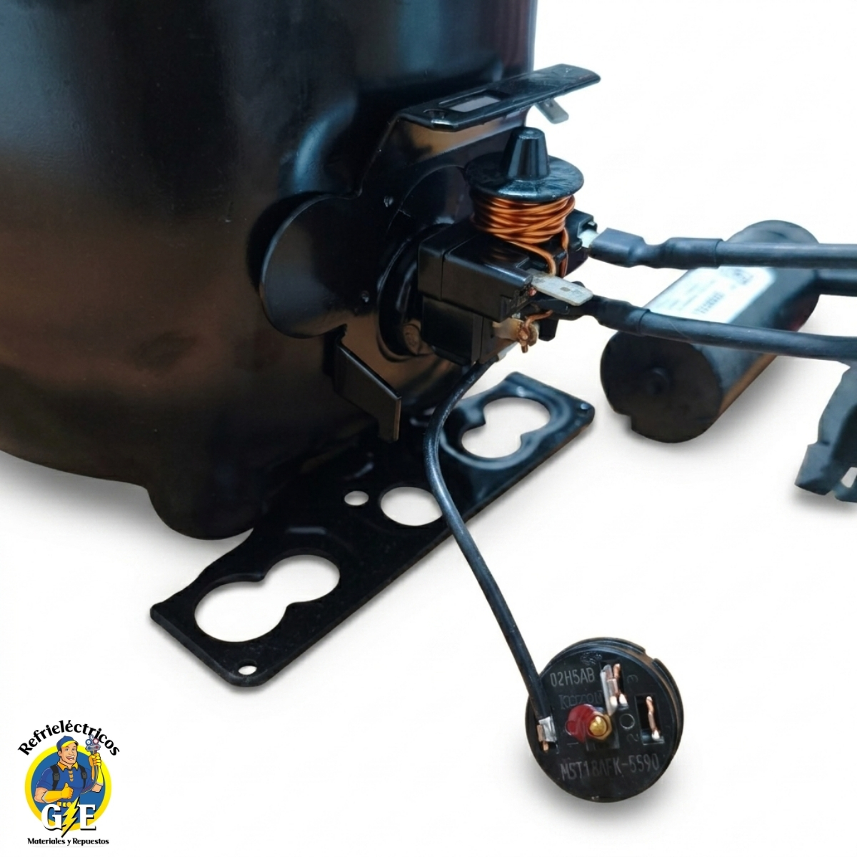 Compresor Nevera 1/2 HP Embraco Original - Motor de Refrigeración R134a 110V (Modelo FFU160HAX) - Imagen 6
