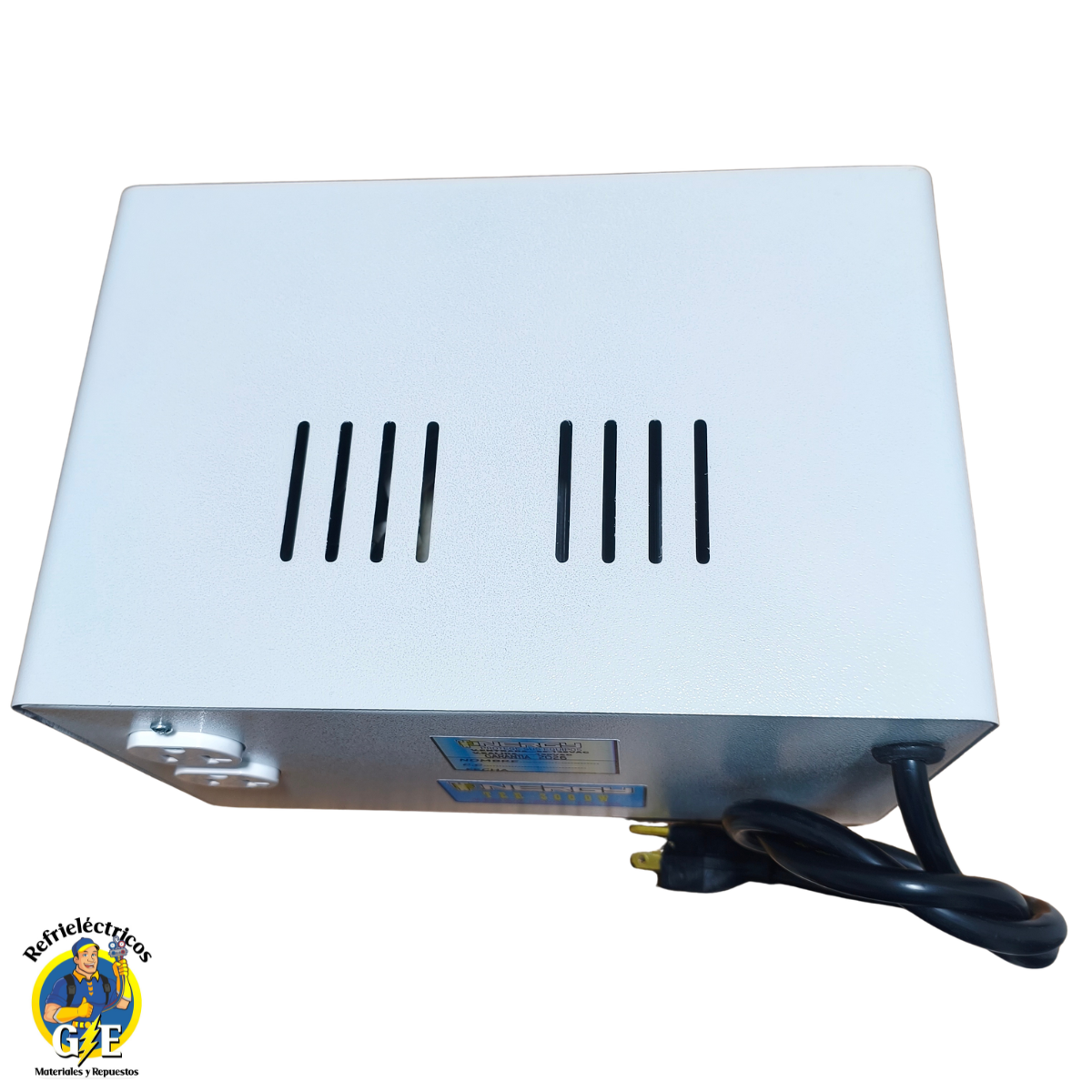 Estabilizador Elevador de Voltaje Tenergy 3000W - Protector Profesional para Neveras, Lavadoras y Hogar (Modelo TER-3000W) - Imagen 8