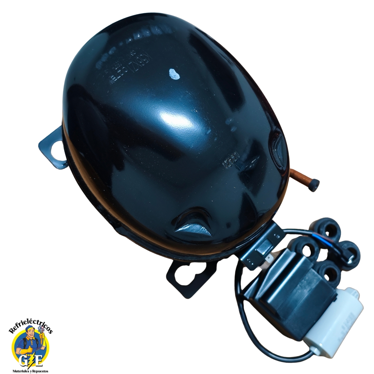 Compresor Nevera 1/6 HP Donper Original - Motor de Refrigeración R134a 110V (Modelo LK56XZ1) - Imagen 8