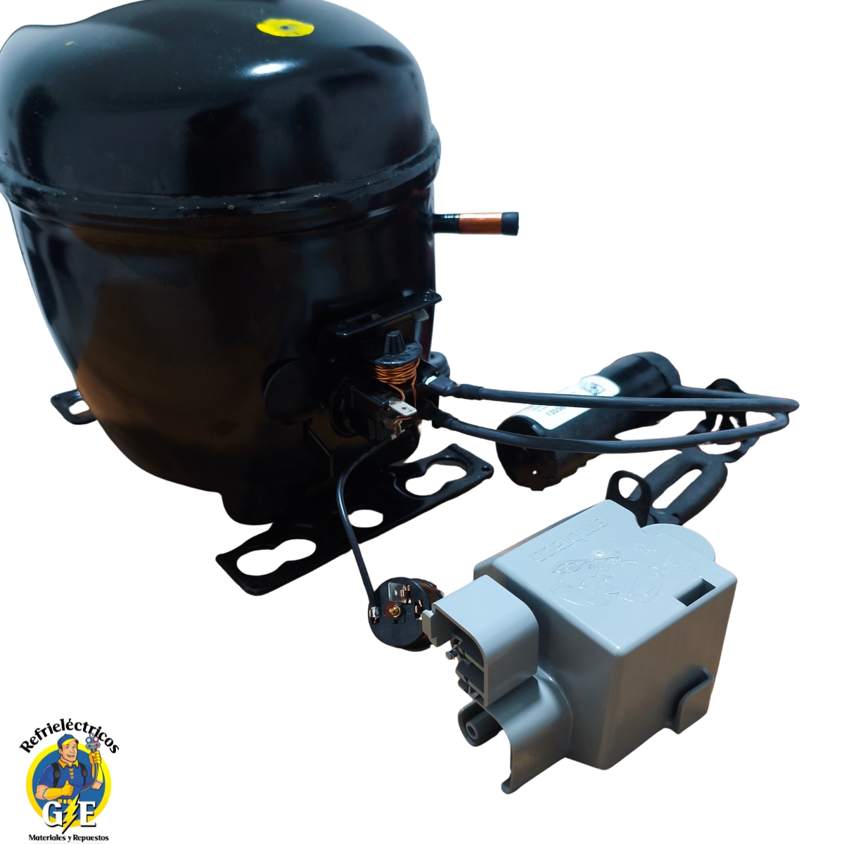 Compresor Nevera 1/2 HP Embraco Original - Motor de Refrigeración R134a 110V (Modelo FFU160HAX) - Imagen 8