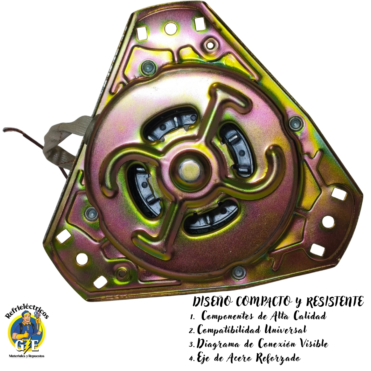 Motor de Secado CL XTD-60W para Lavadora - Embobinado 100% Cobre - Imagen 4