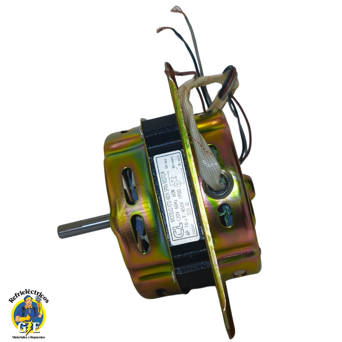 Motor de Secado CL XTD-60W para Lavadora - Embobinado 100% Cobre - Imagen 5