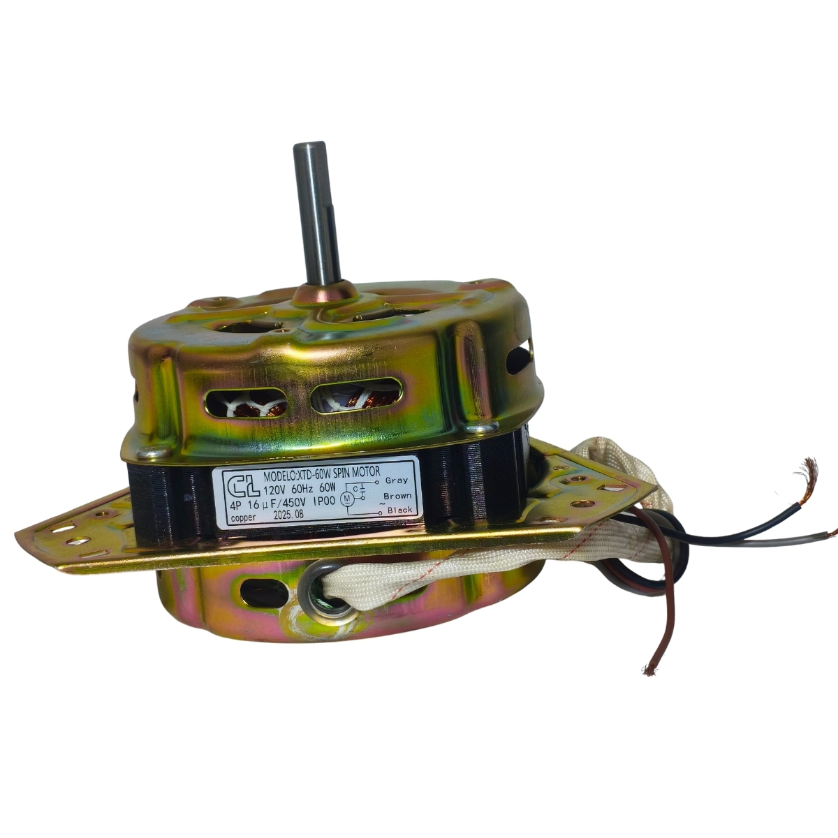 Motor de Secado CL XTD-60W para Lavadora - Embobinado 100% Cobre - Imagen 14